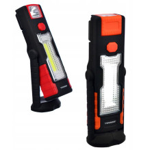 Apšvietimo Įrankis - Tiross TS-1842 LED Žibintuvėlis 260 Liumenų Su Kabliu Ir Magnetu Juodas Apšvietimo Įrankis - Tiross TS-1842 LED Žibintuvėlis 260 Liumenų Su Kabliu Ir Magnetu Juodas