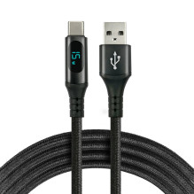 USB Laidas - everActive CBB-1CBL 3A Greitas Įkrovimas 480 Mbps Duomenų Perdavimo Nailono Apsauga Juodas USB Laidas - everActive CBB-1CBL 3A Greitas Įkrovimas 480 Mbps Duomenų Perdavimo Nailono Apsauga Juodas