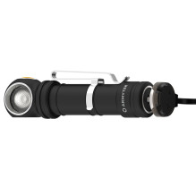 Žibintuvėlis - Armytek Wizard C2 Pro Max 4000 Liumenų, USB Įkraunamas, IP68 Atsparus Vandeniui Juodas Žibintuvėlis - Armytek Wizard C2 Pro Max 4000 Liumenų, USB Įkraunamas, IP68 Atsparus Vandeniui Juodas