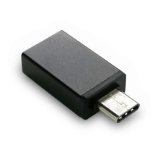 Adapteris - everActive ADOTG-01 USB į USB-C OTG Adapteris 5 Gbit / s 3A Aliuminis Sidabrinis