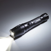 Žibintuvėlis - Tiross TS-1154 Cree T6 10W LED, 3 Ryškumo Režimai, Įkraunamas Juodas Žibintuvėlis - Tiross TS-1154 Cree T6 10W LED, 3 Ryškumo Režimai, Įkraunamas Juodas