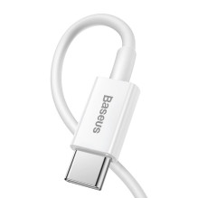 Įkroviklio Laidas - Baseus CATLYS-A02 USB-C To Lightning 20W PD 480 MB / s Baltas Įkroviklio Laidas - Baseus CATLYS-A02 USB-C To Lightning 20W PD 480 MB / s Baltas