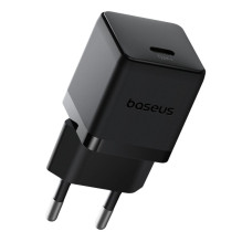 Įkroviklis - Baseus 20W USB-C Greitas Įkroviklis Su Saugumo Apsaugomis - Balta Įkroviklis - Baseus 20W USB-C Greitas Įkroviklis Su Saugumo Apsaugomis - Balta