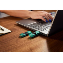 USB Atmintinė - Kingston DataTraveler Duo 256GB USB-A / USB-C 3.2 - Juoda