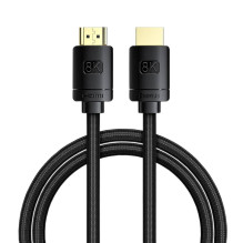 HDMI Kabelis - Baseus CAKGQ-L01 8K 60Hz 4K 120Hz 48Gbps HDMI Kabelis - Baseus CAKGQ-L01 8K 60Hz 4K 120Hz 48Gbps