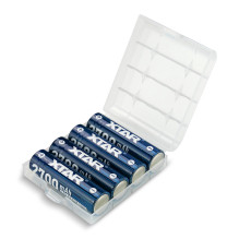 Baterija - XTAR R6 / AA 1.5V 2700mAh Įkraunamos Li-ion Baterijos, 4 vnt. Baterija - XTAR R6 / AA 1.5V 2700mAh Įkraunamos Li-ion Baterijos, 4 vnt.