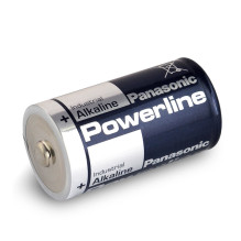 Baterija - Panasonic LR14 Alkaline 1.5V Industrial 80-Pack Juoda