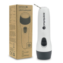 Nešiojama Lempa - everActive EL-100 100 Liumenų, 30 Valandų Veikimo Laikas, LED Juoda
