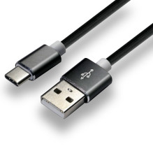 USB-C Įkrovimo Kabelis - everActive CBS-1CB 3A Greitas Įkrovimas, 480 Mbps Duomenų Perdavimo, Silikoninis Juodas USB-C Įkrovimo Kabelis - everActive CBS-1CB 3A Greitas Įkrovimas, 480 Mbps Duomenų Perdavimo, Silikoninis Juodas