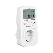 Energijos Stebėjimo Prietaisas - UNI-T UT230B Energijos Vartojimo Lizdas Su LCD Ekranu, 16A, Juodas Energijos Stebėjimo Prietaisas - UNI-T UT230B Energijos Vartojimo Lizdas Su LCD Ekranu, 16A, Juodas