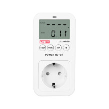 Energijos Stebėjimo Prietaisas - UNI-T UT230B Energijos Vartojimo Lizdas Su LCD Ekranu, 16A, Juodas Energijos Stebėjimo Prietaisas - UNI-T UT230B Energijos Vartojimo Lizdas Su LCD Ekranu, 16A, Juodas