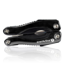 Įrankis - EverActive Multitool 9 Funkcijos, Nerūdijantis Plienas, 10.5 x 4.5 x 2.3 cm, Juoda Įrankis - EverActive Multitool 9 Funkcijos, Nerūdijantis Plienas, 10.5 x 4.5 x 2.3 cm, Juoda