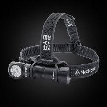 Nešiojama Lempa - MacTronic Black Eye R40, 4000 Liumenų, 325m Spindulio Atstumas, Juoda Nešiojama Lempa - MacTronic Black Eye R40, 4000 Liumenų, 325m Spindulio Atstumas, Juoda