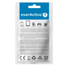 USB-C Įkrovimo Kabelis - everActive CBB-2PDL 60W, 480 MB / s, Integruotas Ekranas Juodas 2.0m