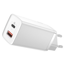 Įkroviklis - Baseus 65W GaN 1xUSB 1xUSB-C Power Delivery Įkroviklis - Baseus 65W GaN 1xUSB 1xUSB-C Power Delivery