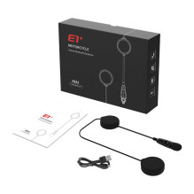 Motociklo Šalmo Ausinės - EJEAS E1+ Bluetooth Hi-Fi Stereo CVC Dviejų Įrenginių 19 Valandų Q7 Interkomas Motociklo Šalmo Ausinės - EJEAS E1+ Bluetooth Hi-Fi Stereo CVC Dviejų Įrenginių 19 Valandų Q7 Interkomas