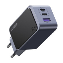 Įkroviklis - UGREEN 65W USB-C Dviejų Prievadų Greito Įkrovimo Adapteris Įkroviklis - UGREEN 65W USB-C Dviejų Prievadų Greito Įkrovimo Adapteris