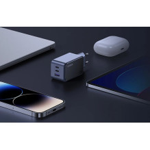 Įkroviklis - UGREEN 65W USB-C Dviejų Prievadų Greito Įkrovimo Adapteris Įkroviklis - UGREEN 65W USB-C Dviejų Prievadų Greito Įkrovimo Adapteris