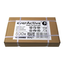Baterija - everActive Pro Alkaline LR6 500-taca 1.5V AA 10 metų galiojimo laikotarpis didmeninė pakuotė Baterija - everActive Pro Alkaline LR6 500-taca 1.5V AA 10 metų galiojimo laikotarpis didmeninė pakuotė
