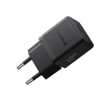 USB-C Įkroviklis - Baseus 30W Power Delivery Greitas Įkroviklis Su Saugos Apsaugomis - Baltas