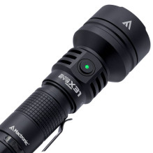 Nešiojama Lempa - MacTronic Black Eye X31, 3100 Liumenų, 530m Šviesos Atstumas, Juoda