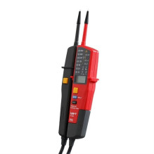 Elektrinis Testeris - UNI-T UT18C AC / DC Įtampos Matuoklis 12-690V, RCD Testeris, Juodas / Raudonas