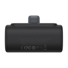 External Battery - Baseus Compact 5000 mAh 20W Fast Charging USB Type-C Black External Battery - Baseus Compact 5000 mAh 20W Fast Charging USB Type-C Black