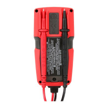 Matuoklis - Uni-T UT125C, 600V AC / DC, 400mA, 40MΩ, Juoda / Raudona Matuoklis - Uni-T UT125C, 600V AC / DC, 400mA, 40MΩ, Juoda / Raudona