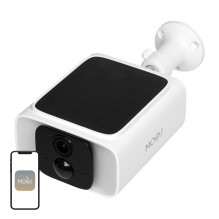 Apsaugos Kamera - Moes WCM-S26 4 MP Wi‑Fi Kamera 6 000 mAh Saulės Baterija IP65