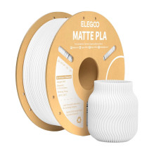 3D Spausdintuvo Kaitinimo Siūlas - ELEGOO PLA Matte 1,75 mm 1 kg Balta