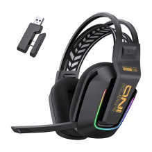 Belaidės Ausinės - ONIKUMA GT828 2,4 GHz / Bluetooth Žaidimų, Bluetooth 5.4, 900 mAh, USB-C, RGB