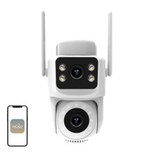 Apsaugos Kamera - Moes WCM-Q29 8MP Dviejų Objektyvų Wi‑Fi IP Kamera