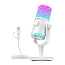 Mikrofonas - Maono DM30RGB Baltas Mikrofonas - Maono DM30RGB Baltas