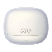 Ausinės - QCY MeloBuds N65 Bluetooth 6.0 ANC 60 dB LDAC IPX5 50 Valandų 45 ms Baltos