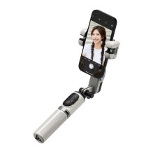 Išmaniojo telefono stabilizatorius - AOCHUAN Smart M1 Pro 4-in-1 AI 360° 88 cm 7 spalvų RGB Baltas