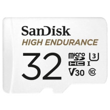 Atminties Kortelė - SanDisk High Endurance 32GB MicroSDHC UHS-I Class 10 Atminties Kortelė - SanDisk High Endurance 32GB MicroSDHC UHS-I Class 10