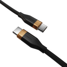 USB Laidas - Duracell DRU5010A USB-C Į USB-C 60 W 1 m Laidas Juodas