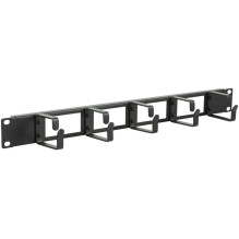 lanview 1U 19 CABLE ORGANIZER PANEL RAO110BL 5420016844958 lanview 1U 19 CABLE ORGANIZER PANEL RAO110BL 5420016844958