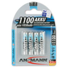 Ansmann Ansmann Rechargeable AAA / R03 1100mAh 4 pcs.