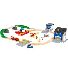 brio BRIO - Rescue Team Train Set - (36025)