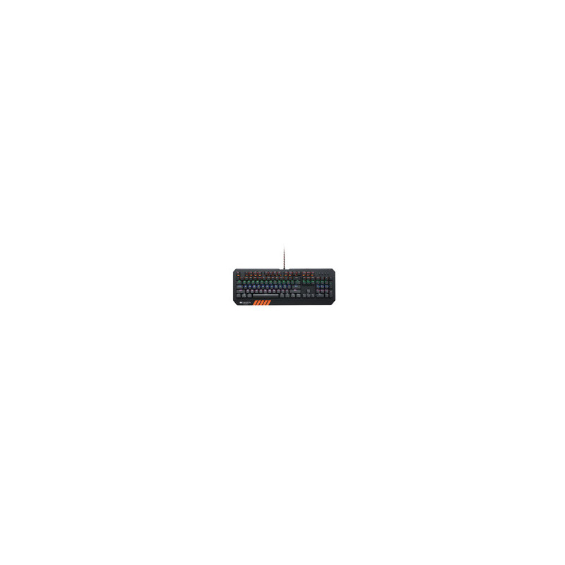 Canyon CANYON Wired multimedia gaming keyboard with lighting effect 108pcs rainbow LED Numbers 104keys EN double injecti