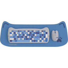 Canyon CANYON HSET-W6 EN Keyboard+Mouse Kitty Edition AAA+АА Wireless Blue Canyon CANYON HSET-W6 EN Keyboard+Mouse Kitty Edition AAA+АА Wireless Blue