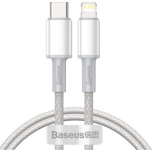Baseus Kabel USB Baseus USB-C - Lightning 2 m Bialy (6953156231955) Baseus Kabel USB Baseus USB-C - Lightning 2 m Bialy (6953156231955)