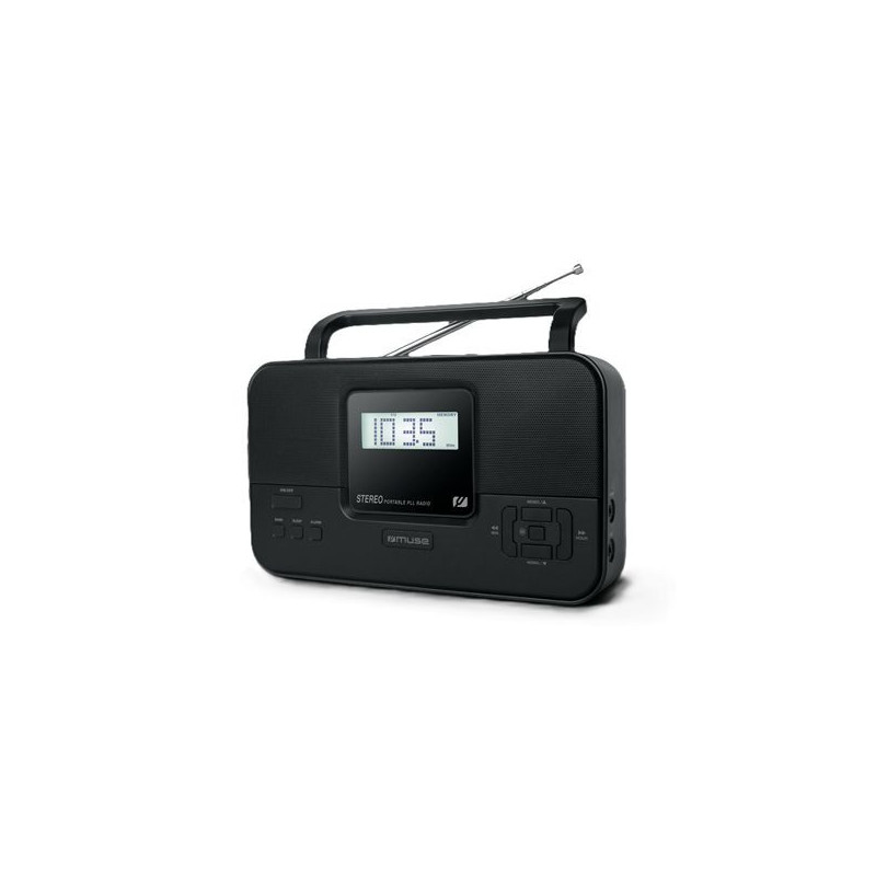 Muse Muse Stereo Portable Radio M-087 MB PLL AUX in FM radio Headphone out 3700460209698