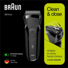 Braun 300S Black