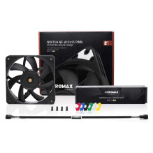 Noctua NF-A12x15 PWM CH.BK.S 120 mm korpuso ventiliatorius Noctua NF-A12x15 PWM CH.BK.S 120 mm korpuso ventiliatorius