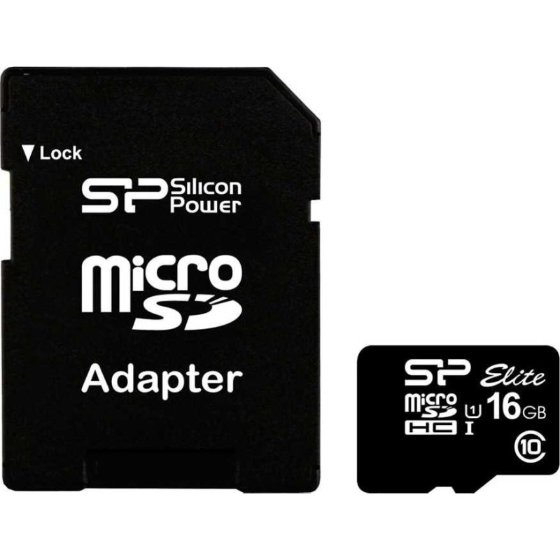 Silicon Power SP016GBSTHBU1V10-SP 16GB UHS-I 10 klasės atmintis