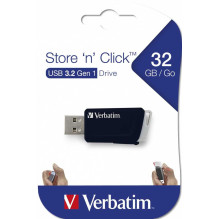 Verbatim 32GB Parduotuvė ir spustelėkite USB 3.2 Juoda / Pilka