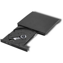 Qoltec 51857 External DVD-RW recorder USB 3.0 Black
