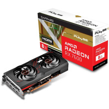 Sapphire Radeon RX 7600 Pulse 8GB GDDR6 128bit Sapphire Radeon RX 7600 Pulse 8GB GDDR6 128bit